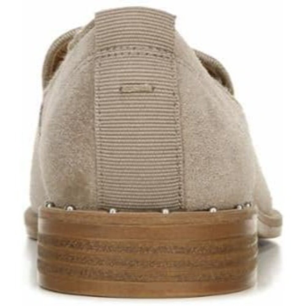 Franco Sarto Womens 10 Jeena Loafer Suede Leather Slip-on Shoes Classic Beige - Picture 2 of 10